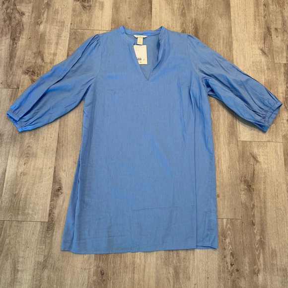H&M linen dress NWT - Picture 2 of 8